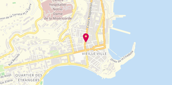 Plan de Le Chemin des Vignobles - Halle Campinchi, Halle des Marchés, Place Campinchi, 20000 Ajaccio