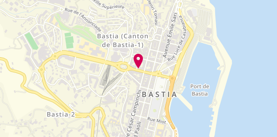 Plan de L'Empreinte, 4 avenue Maréchal Sebastiani, 20200 Bastia