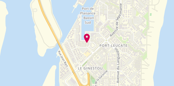 Plan de La Marinade, Port Leucate
6 Residence Les Arenes, 11370 Leucate