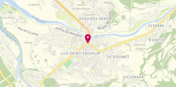 Plan de Cdpl, 2 Rue de Barèges, 65120 Luz-Saint-Sauveur