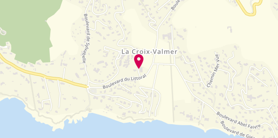 Plan de Domaine de la Madrague, 83420 Boulevard de Gigaro, 83420 La Croix-Valmer