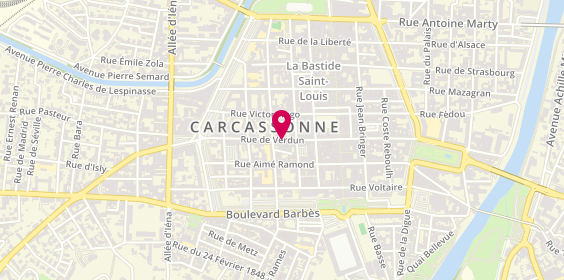 Plan de Cave de Dame Carcas, 69 Rue de Verdun, 11000 Carcassonne