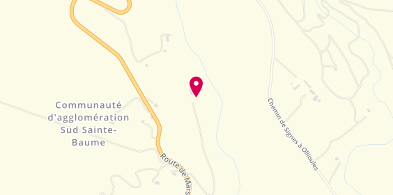 Plan de Domaine Souviou, Route Nationale 8, 83330 Le Beausset