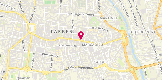 Plan de L'Echoppe des Galopins, 70 Rue Maréchal Foch, 65000 Tarbes