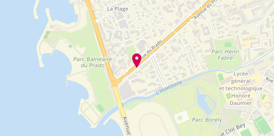 Plan de Jacquemart Diffusion, 565 Avenue du Prado, 13008 Marseille