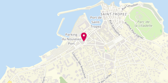 Plan de Jeroboam la Boutique, place Croix de Fer, 83990 Saint-Tropez