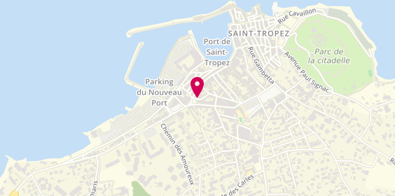 Plan de La Boutique du Gourmet, 15 Rue Jean Aicard, 83990 Saint-Tropez