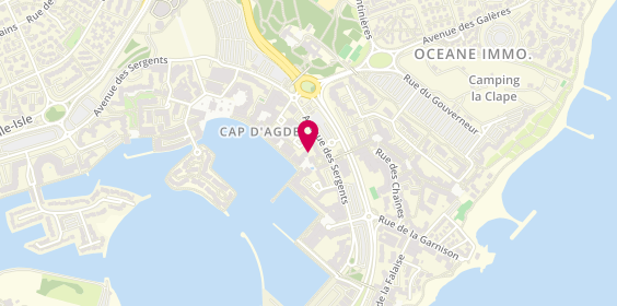 Plan de Ô Bacchus, Residence Agde Marine 2
20 Place Haute, 34300 Agde