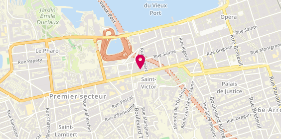 Plan de L'Abri - restaurant & chai de vinification, 114 Boulevard de la Corderie, 13007 Marseille
