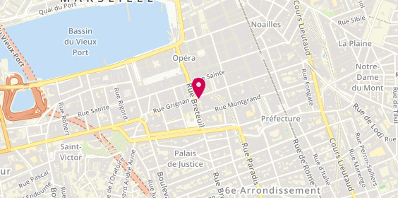 Plan de Le Chicoulon, 59 Rue Grignan, 13006 Marseille