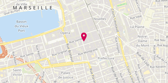Plan de Nicolas Marseille Paradis, 41 Rue Paradis, 13001 Marseille