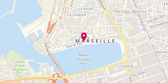Plan de La Maison du Pastis, 108 Quai du Port, 13002 Marseille