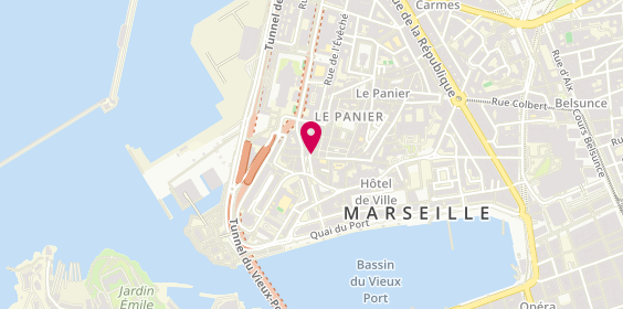 Plan de La Descente des Accoules, 4 Rue de l'Évêché, 13002 Marseille