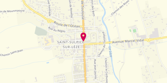 Plan de Chai Celine, Rue de la République 35, 31410 Saint-Sulpice-sur-Lèze