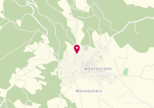 Plan de Domaine Lou Colombier, 13 chemin de Montplo, 34310 Montouliers