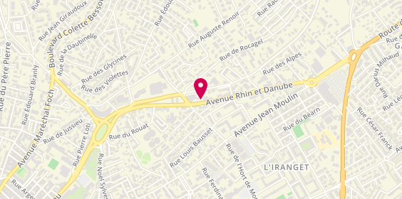 Plan de Le Buron du Chai le Bistrot du Chai, 53 avenue Rhin et Danube, 34500 Béziers