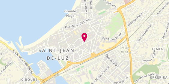 Plan de Numéro Vin, 35 Bis Boulevard Victor Hugo, 64500 Saint-Jean-de-Luz