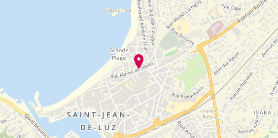Plan de Dixvinsfrance, 17 Rue Loquin, 64500 Saint-Jean-de-Luz