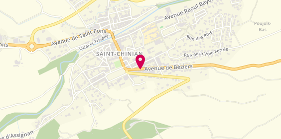 Plan de Domaine la Linquière, 12 avenue de Béziers, 34360 Saint-Chinian