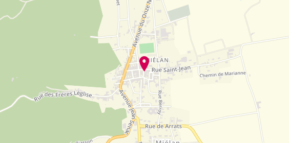 Plan de Chai Ben, 6 place Jean Sénac, 32170 Miélan