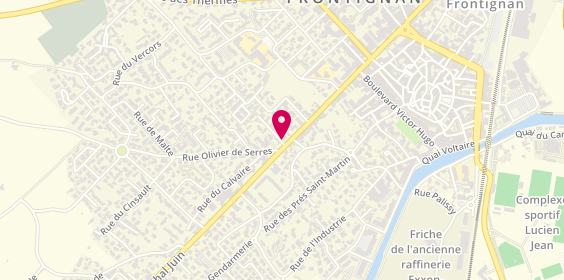 Plan de Hoppy Gallery, Square du Muscat
9236 Rue Olivier de Serres, 34110 Frontignan