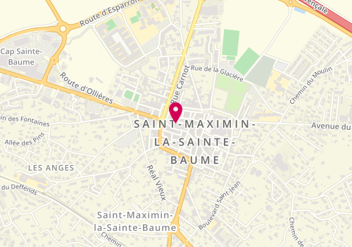 Plan de Paso Doble, 8 Rue Général de Gaulle, 83470 Saint-Maximin-la-Sainte-Baume