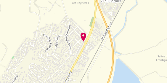 Plan de La Cave A Nico Nicolas, 87 Route de Montpellier, 34110 Frontignan