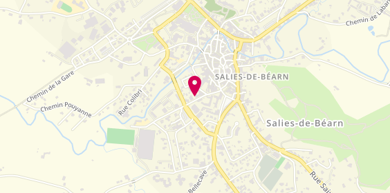 Plan de Etablissements Dutilh-Lahitte, 14 Rue Félix Pécaut, 64270 Salies-de-Béarn