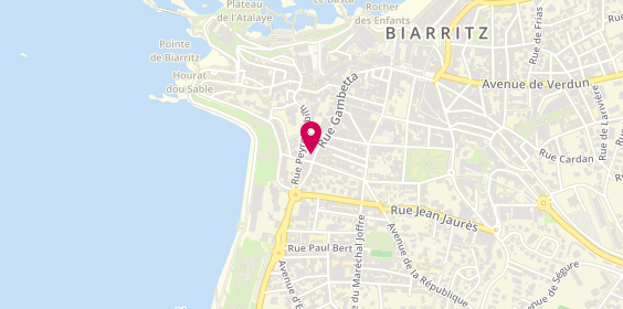 Plan de L'Artnoa Maison des vins à Biarritz, 56 Rue Gambetta, 64200 Biarritz
