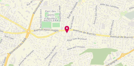 Plan de Colette Rôtisserie, 95 avenue de Biarritz, 64600 Anglet