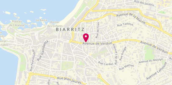 Plan de L'Art Dit Vin, 15 avenue de Verdun, 64200 Biarritz