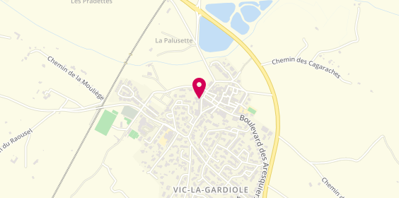 Plan de Le Placard à Pinard, 6 Rue du Labech, 34110 Vic-la-Gardiole