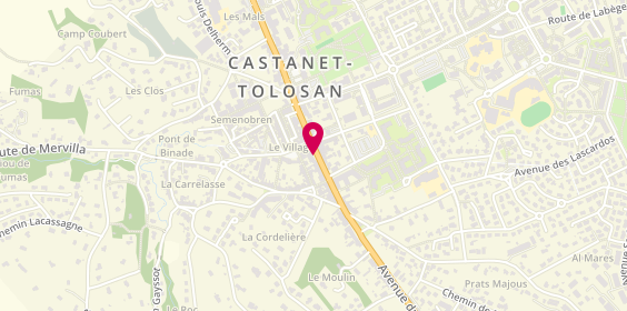 Plan de Nicolas, 8 avenue du Lauragais, 31320 Castanet-Tolosan