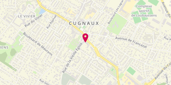 Plan de Cavutopie - caviste à Cugnaux, 36 avenue Georges Pompidou, 31270 Cugnaux