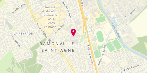 Plan de Les Mille et Un Vins, 6 place Marnac, 31520 Ramonville-Saint-Agne