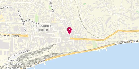 Plan de La Vinothèque, 6 avenue Michel Jourdan, 06150 Cannes