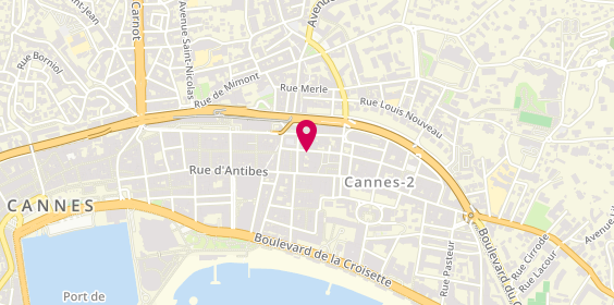 Plan de La Vinothèque, 14 Rue Marceau, 06400 Cannes