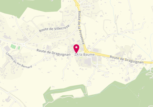 Plan de Les caves du commandeur, D560 620 Route Draguignan, 83690 Salernes