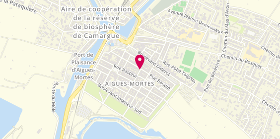 Plan de Chez Jeannot, 38 Rue de la République, 30220 Aigues-Mortes