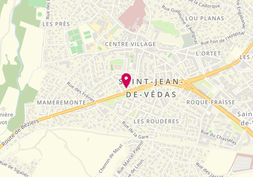 Plan de Vinotheque de Saint Jean, 8 Route de Béziers, 34430 Saint-Jean-de-Védas