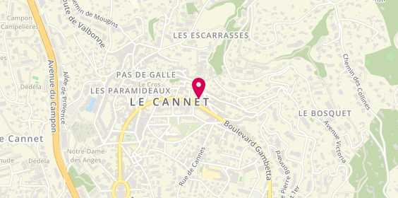 Plan de La Cave Carnot, 8 Boulevard Sadi Carnot, 06110 Le Cannet