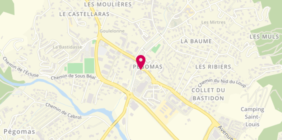 Plan de Chez Emile, 56 Place du Logis, 06580 Pégomas