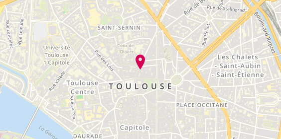 Plan de Busquets, 10 Rue Charles de Rémusat, 31000 Toulouse