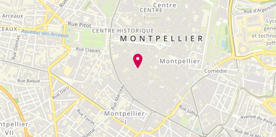Plan de Maison Régionale des Vins et des Produits du Terroir, 34 Rue Saint-Guilhem, 34000 Montpellier