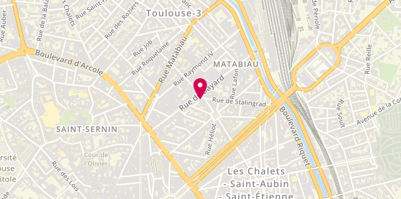 Plan de Chez Aude, 2 place Robert Schuman, 31000 Toulouse