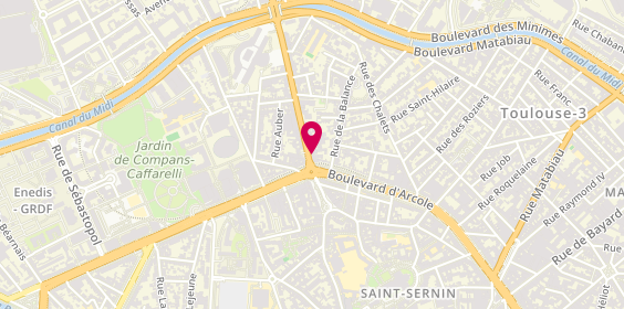 Plan de L'Epicerie de Nuit, 4 avenue Honoré Serres, 31000 Toulouse
