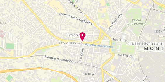 Plan de La Cave Gourmande, 24 Boulevard des Arceaux, 34000 Montpellier