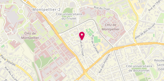 Plan de Sorian Selection, 486 Rue du Triolet, 34090 Montpellier