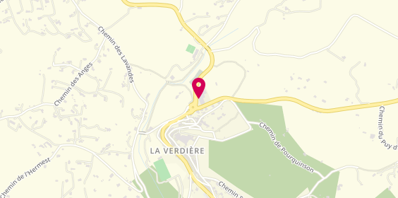 Plan de Maison Louis Latour, 2 Route de Manosque, 83560 La Verdière