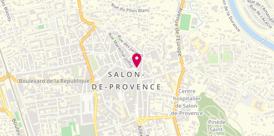 Plan de Nicolas Salon de Provence, 60 Cr Victor Hugo, 13300 Salon-de-Provence